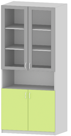 Шафа комбінована в кабінет хімії ТК-Ренессанс